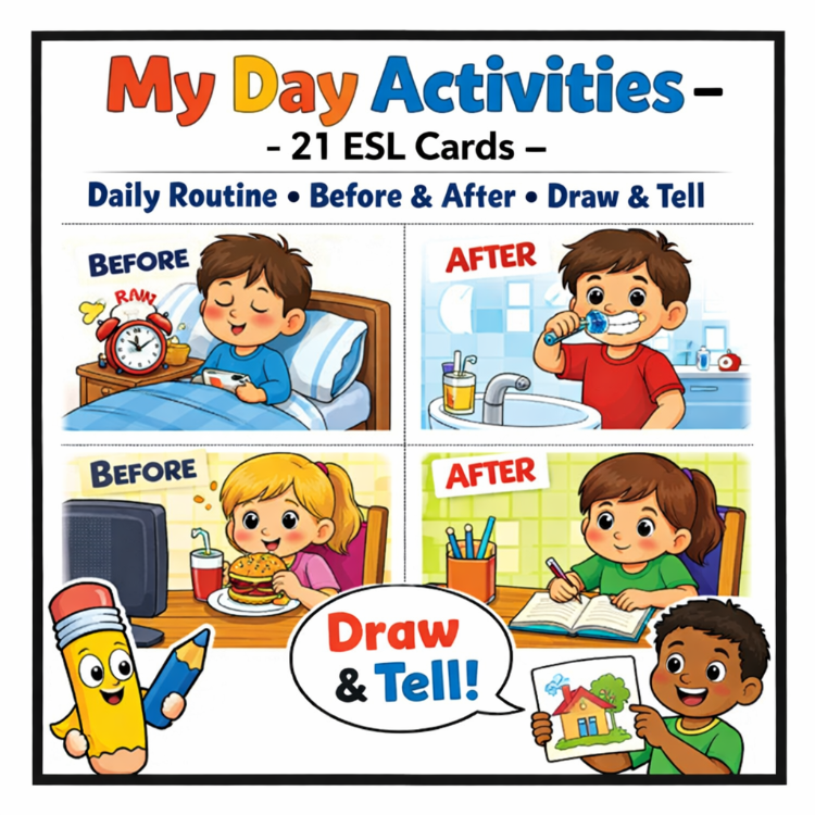 MY DAY ACTIVITY CARDS