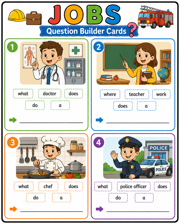 VOCABULARY SPEAKING CARDS