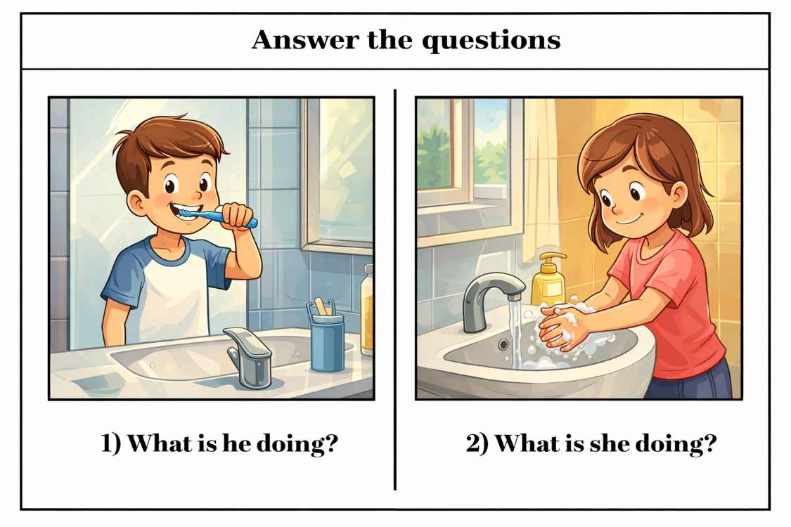 PRESENT CONTINUOUS TENSE BUNDLE