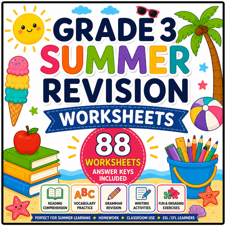 GRADE 3 SUMMER REVISION WORKBOOK