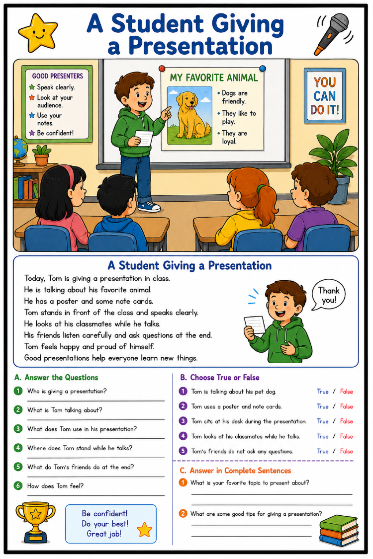 LET'S READ ABOUT SCHOOL