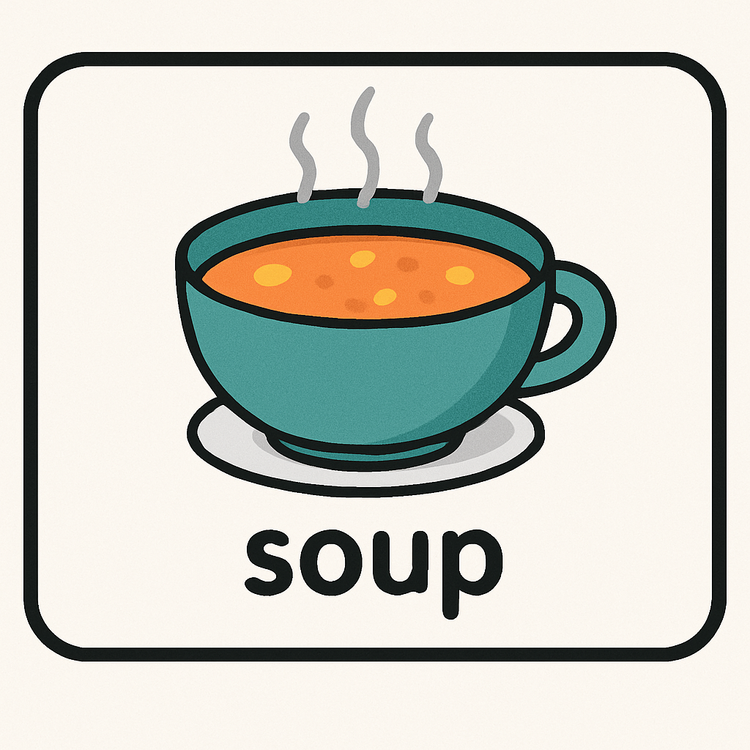 FOOD & DRINKS SPEAKING CARDS