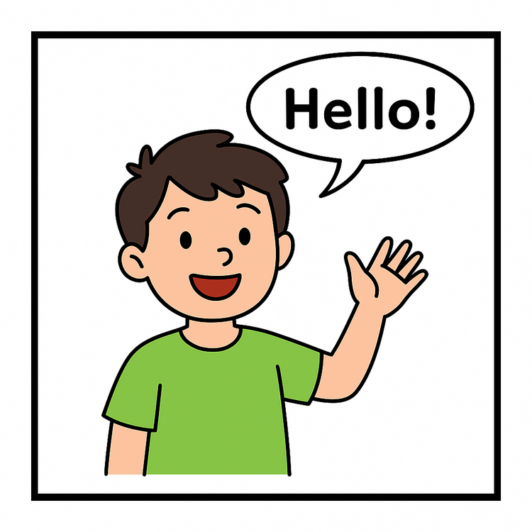 GREETINGS COLORING & READING CARDS