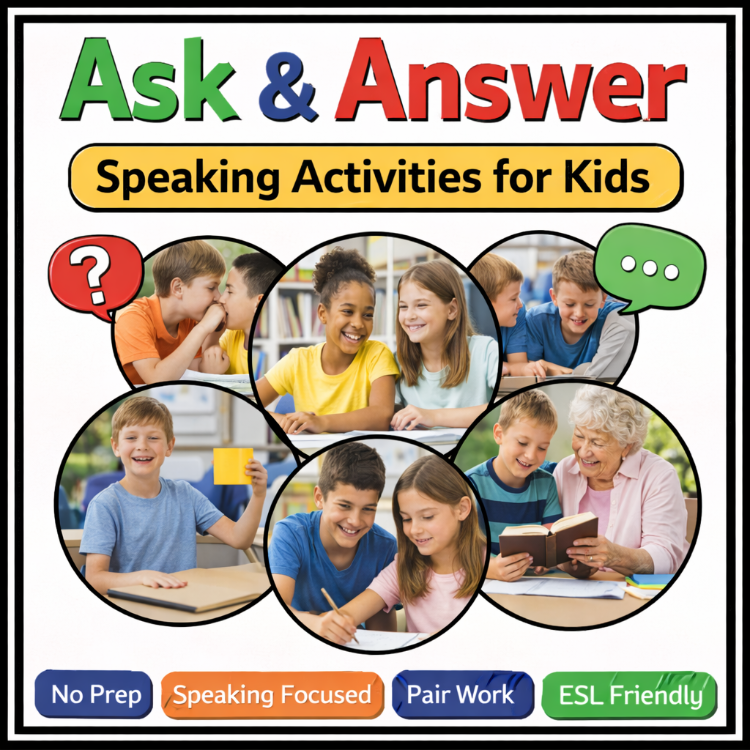 ASK & ANSWER SPEAKING ACTIVITIES