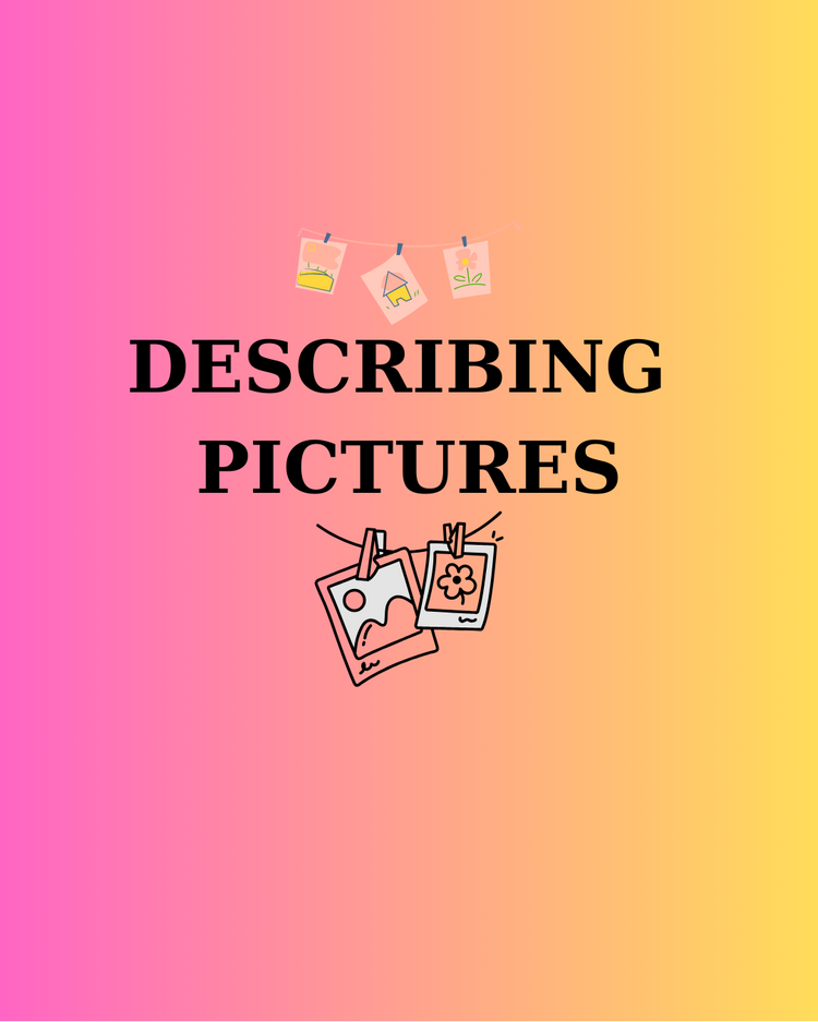DESCRIBING PICTURES