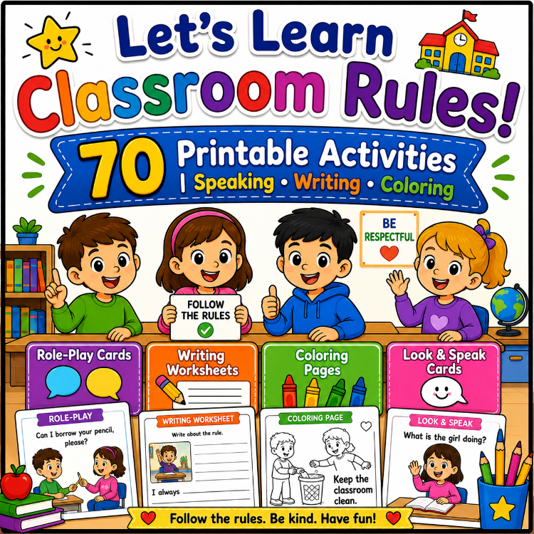 LET'S LEARN CLASSROOM RULES