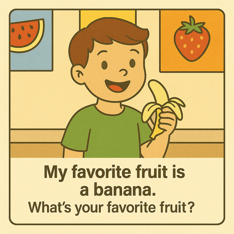 FRUITS SPEAKING CARDS