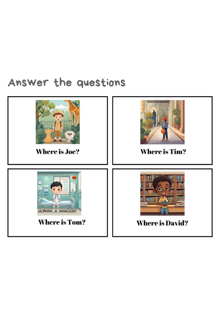 IN MY CITY READING & PRACTICE CARDS 