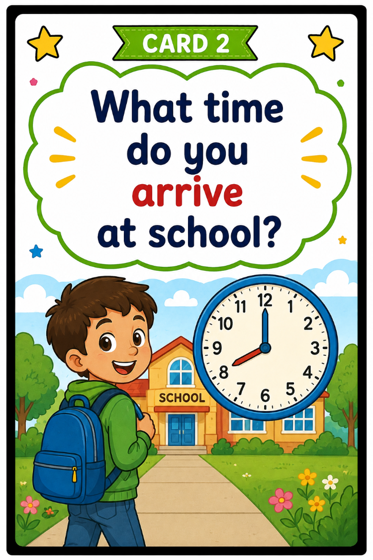 SCHOOL & CLASSROOM SPEAKING CARDS
