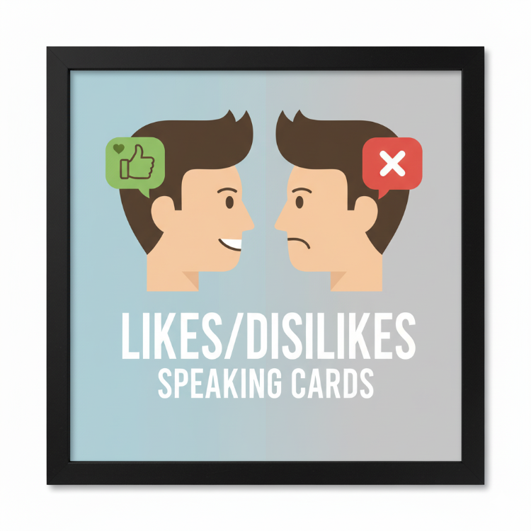LIKES/DISLIKES SPEAKING CARDS