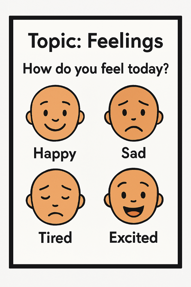 MINI SPEAKING CARDS