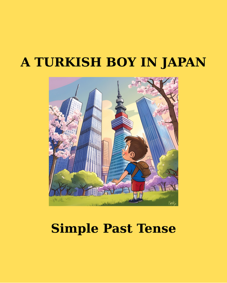 A TURKISH BOY IN JAPAN