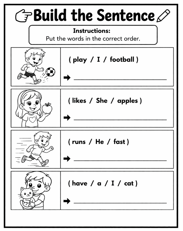 SIMPLE PRESENT TENSE  CARDS