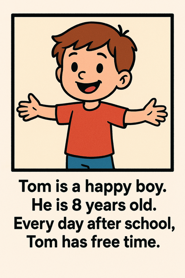 TOM'S FREE TIME ADVENTURES