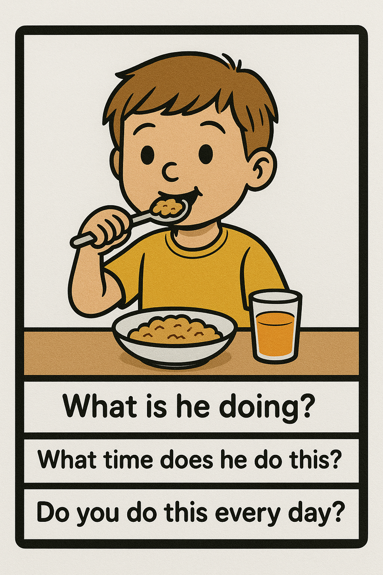 MY DAY SPEAKING CARDS