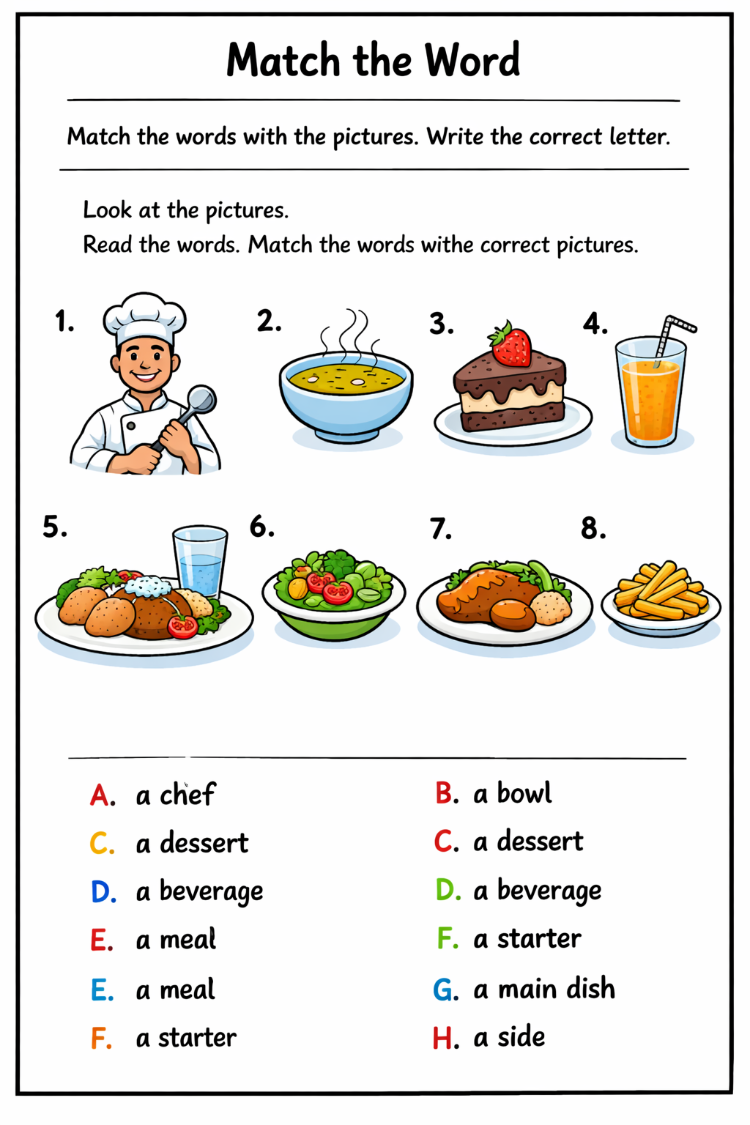LET'S TALK AT THE RESTAURANT