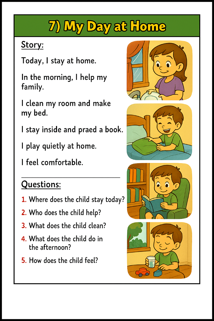 MY DAY ACTIVITY CARDS