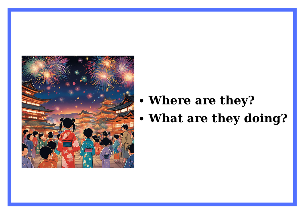 PICTURE DESCRIPTION CARDS 2