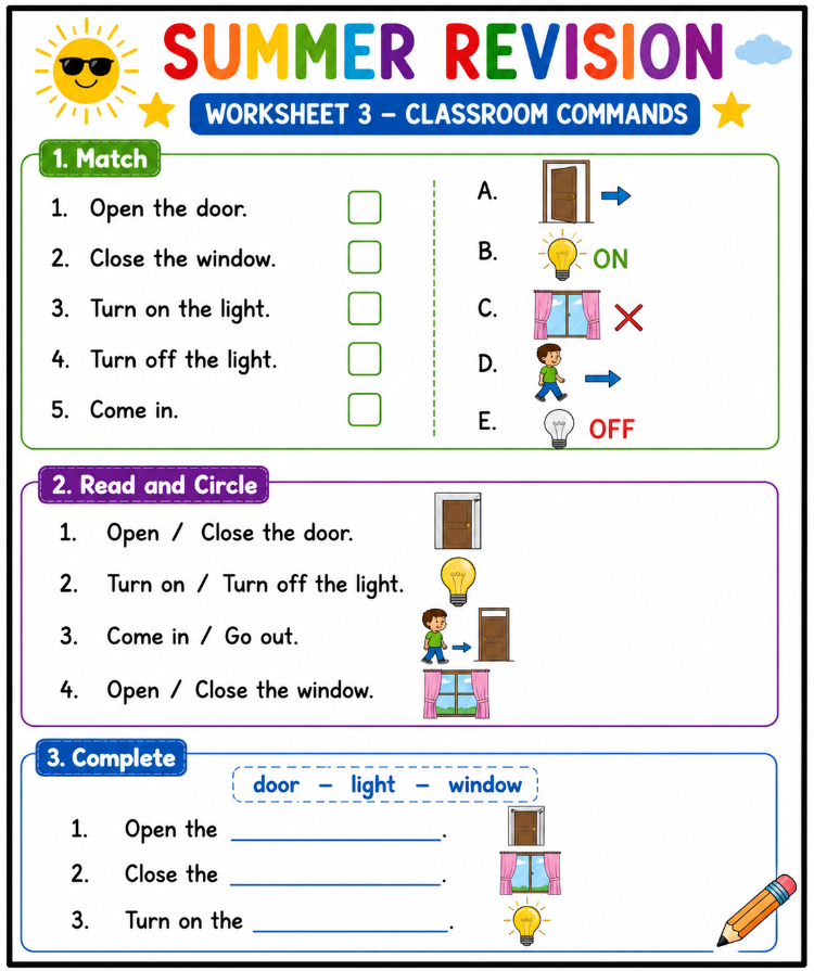 GRADE 4 SUMMER REVISION WORKBOOK