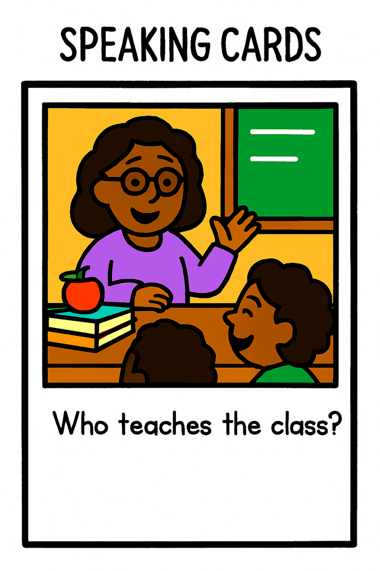 LET'S TALK ABOUT SCHOOL