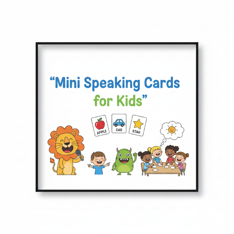 MINI SPEAKING CARDS