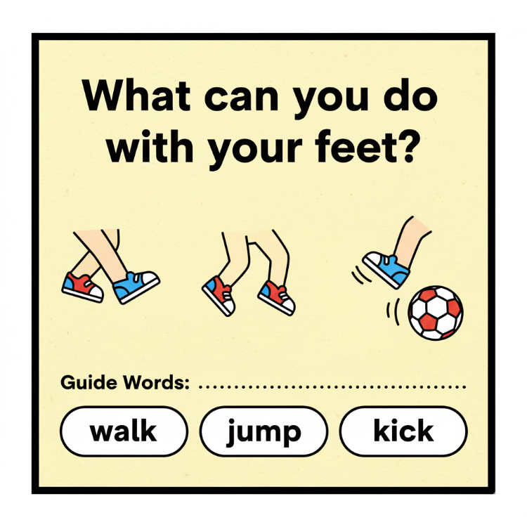 BODY PARTS SPEAKING CARDS