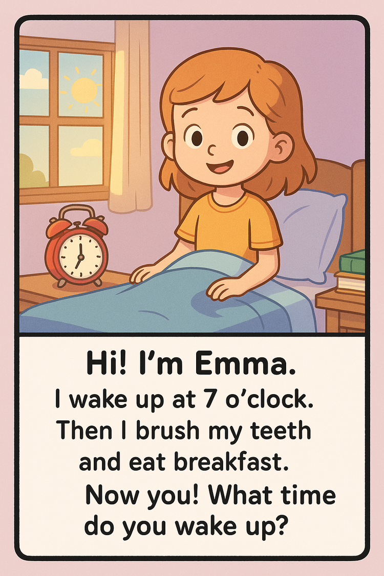 MY DAY SPEAKING CARDS