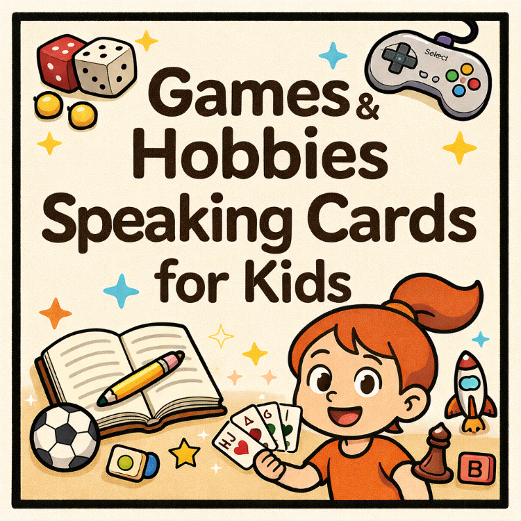 GAMES & HOBBIES SPEAKING CARDS