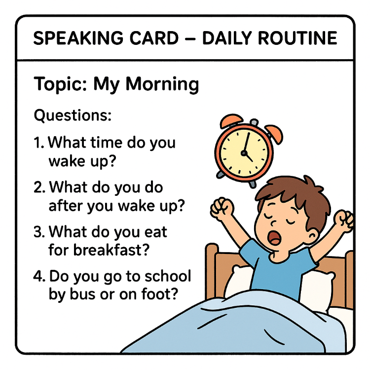 MINI SPEAKING CARDS