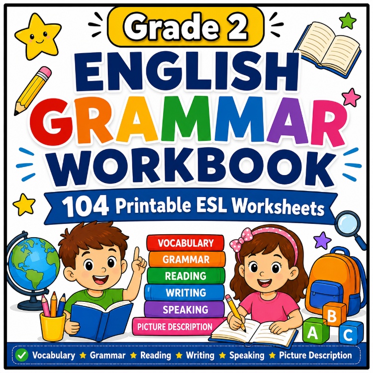 GRADE 2 ENGLİSH GRAMMAR WORKBOOK