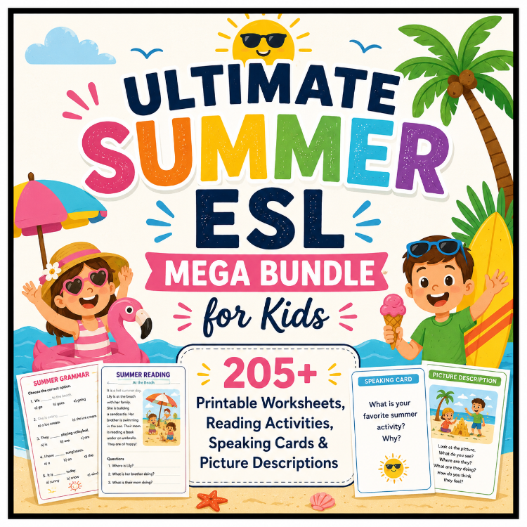 SUMMER ESL BOOKLET