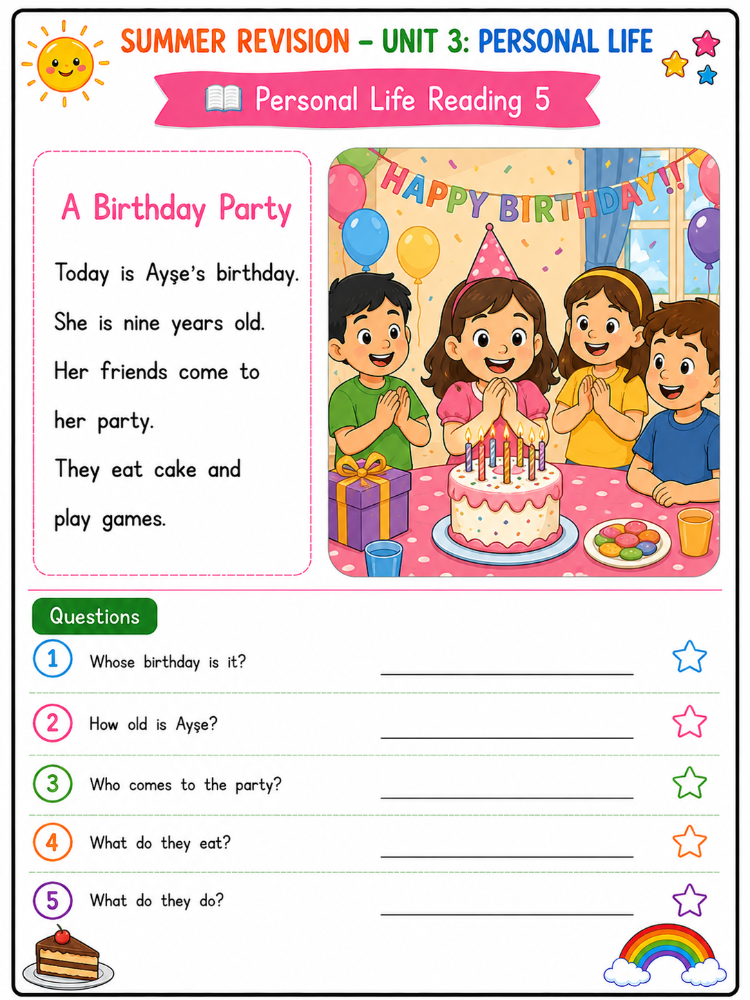 2ND GRADE SUMMER REVISION WORKBOOK