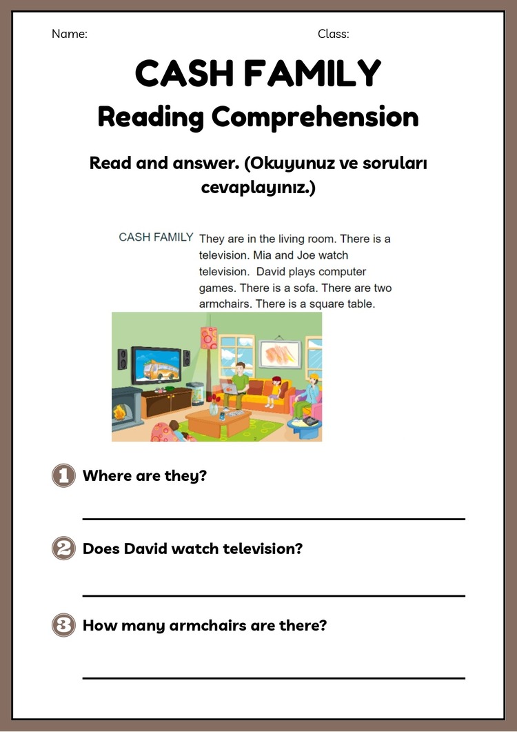 READING COMPREHENSIONS