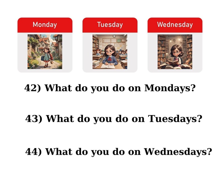 SIMPLE PRESENT TENSE SPEAKING CARDS (5. SINIF)