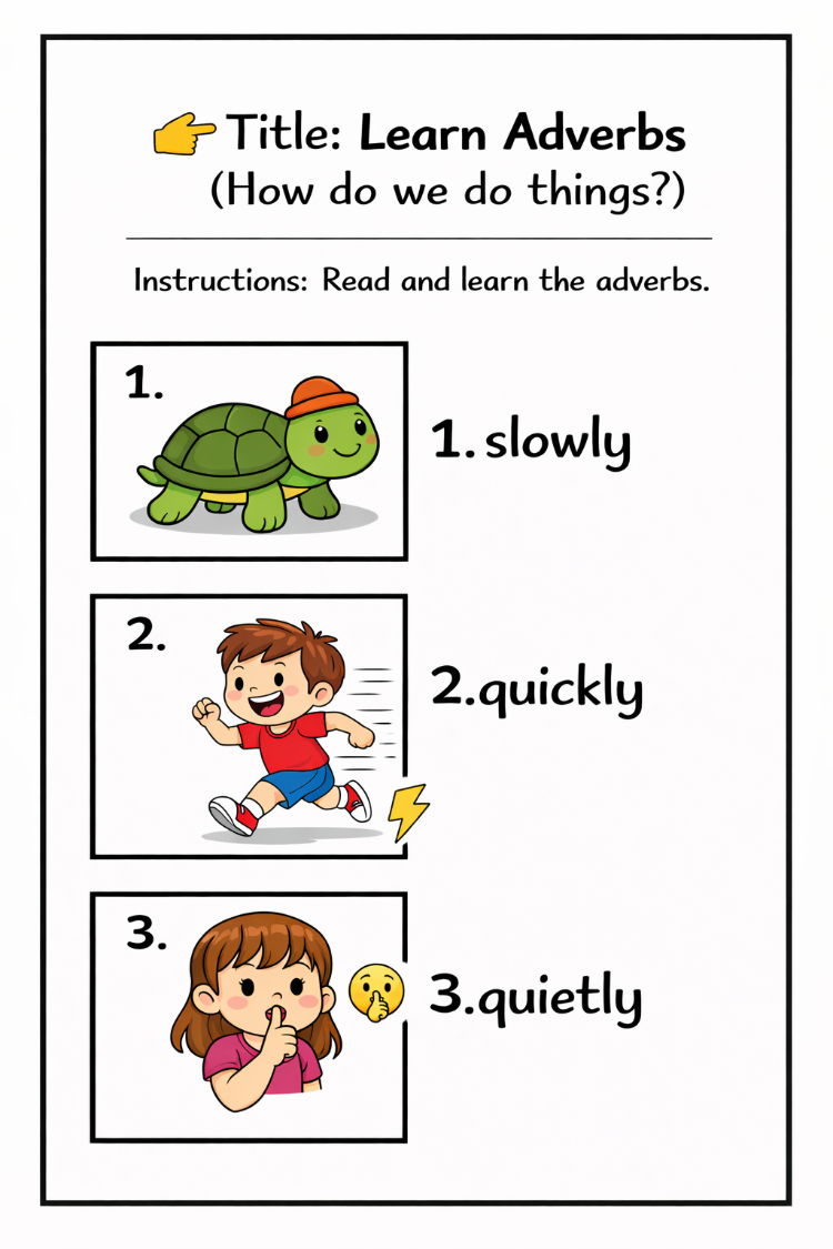 ADVERBS ACTIVITIES