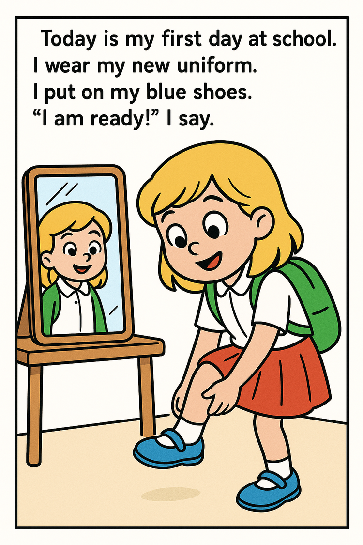 MY FIRST DAY AT SCHOOL