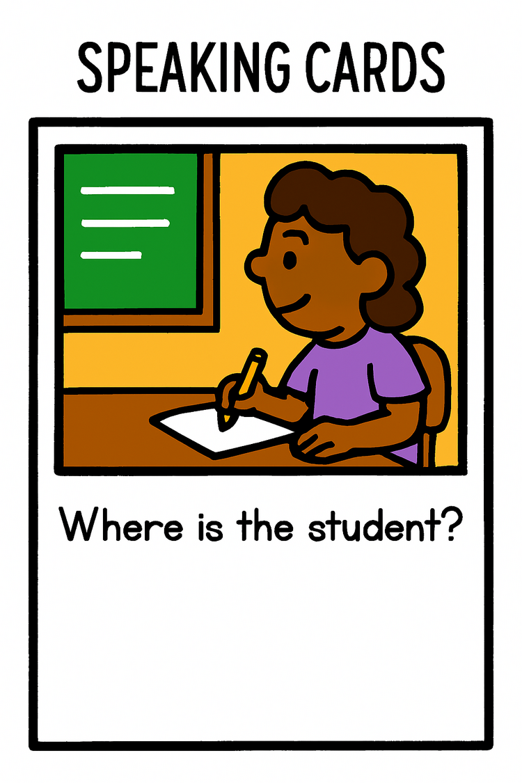 LET'S TALK ABOUT SCHOOL