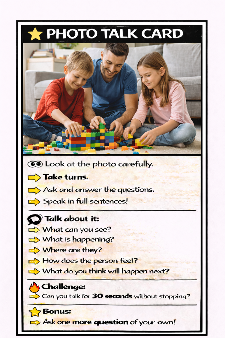 ASK & ANSWER SPEAKING ACTIVITIES