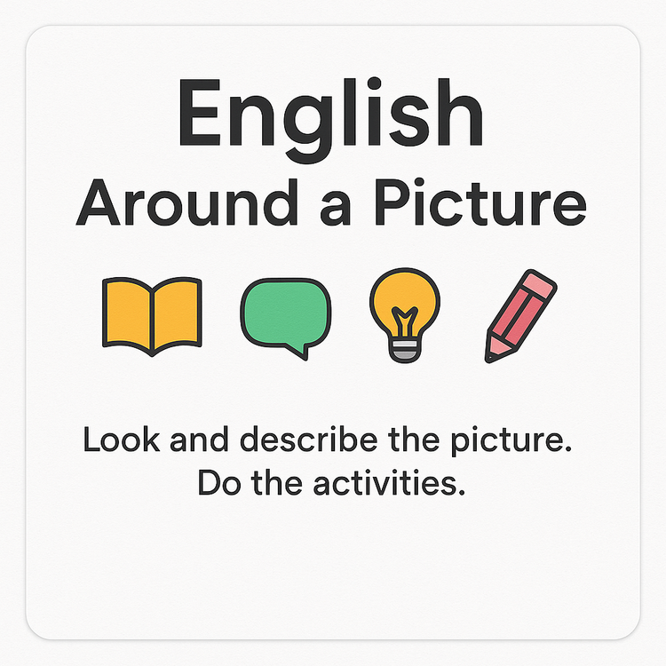 ENGLISH AROUND A PICTURE