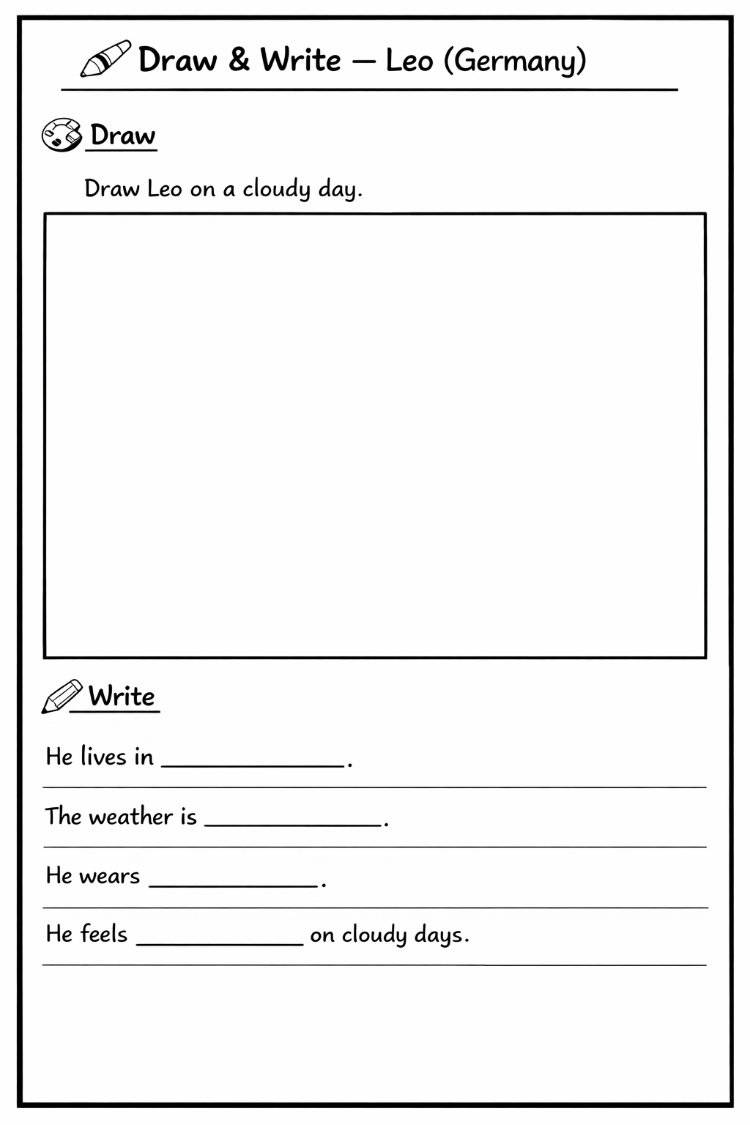 WEATHER WORKSHEETS