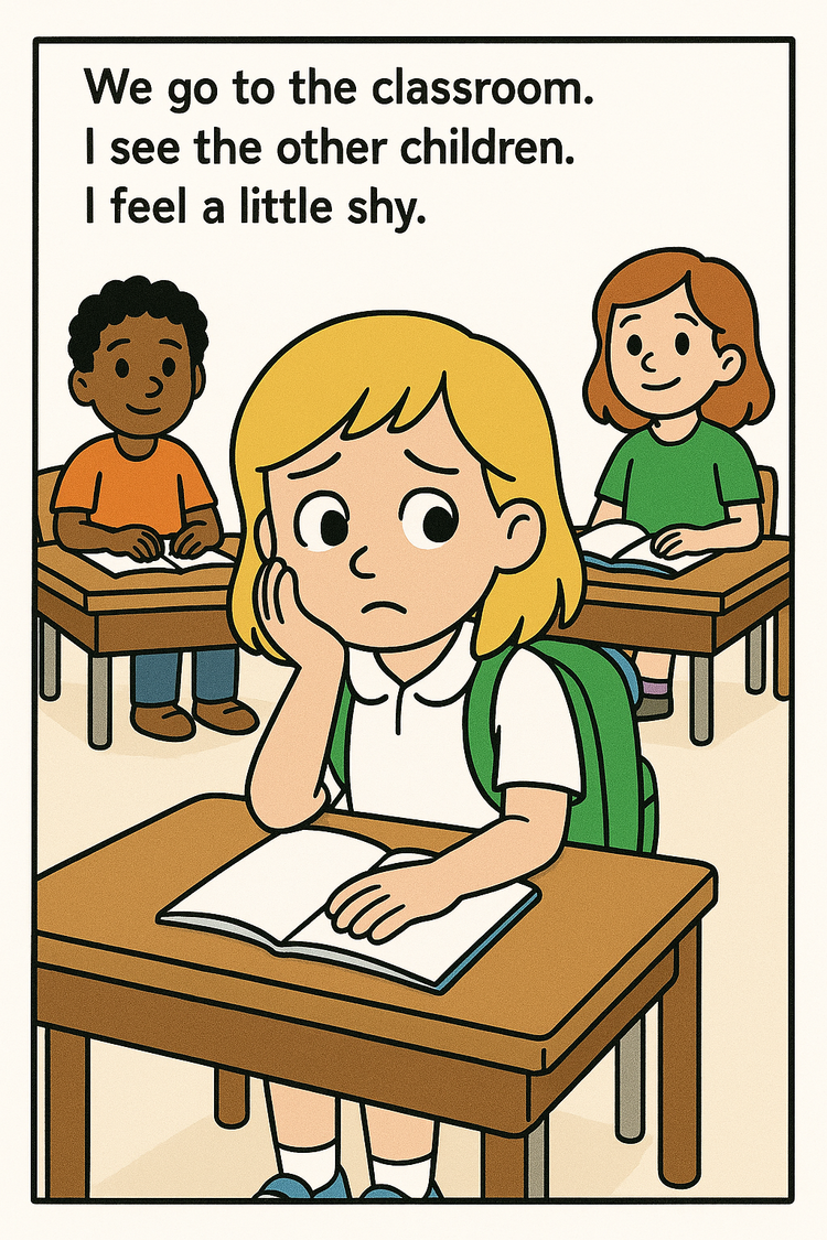 MY FIRST DAY AT SCHOOL