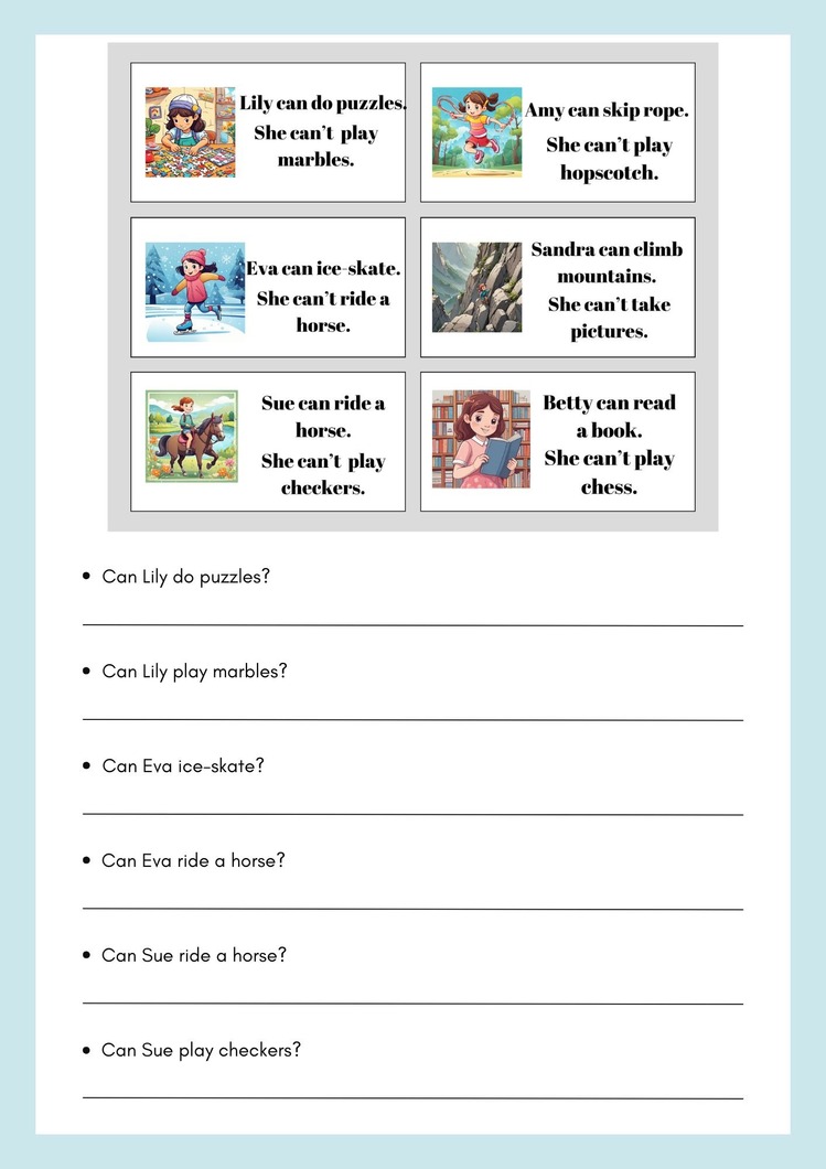 READING COMPREHENSION WORKSHEETS 2 (5. SINIF)