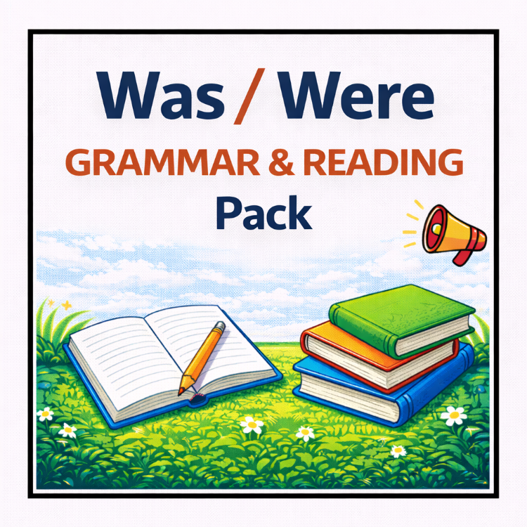 WAS/WERE GRAMMAR PACK