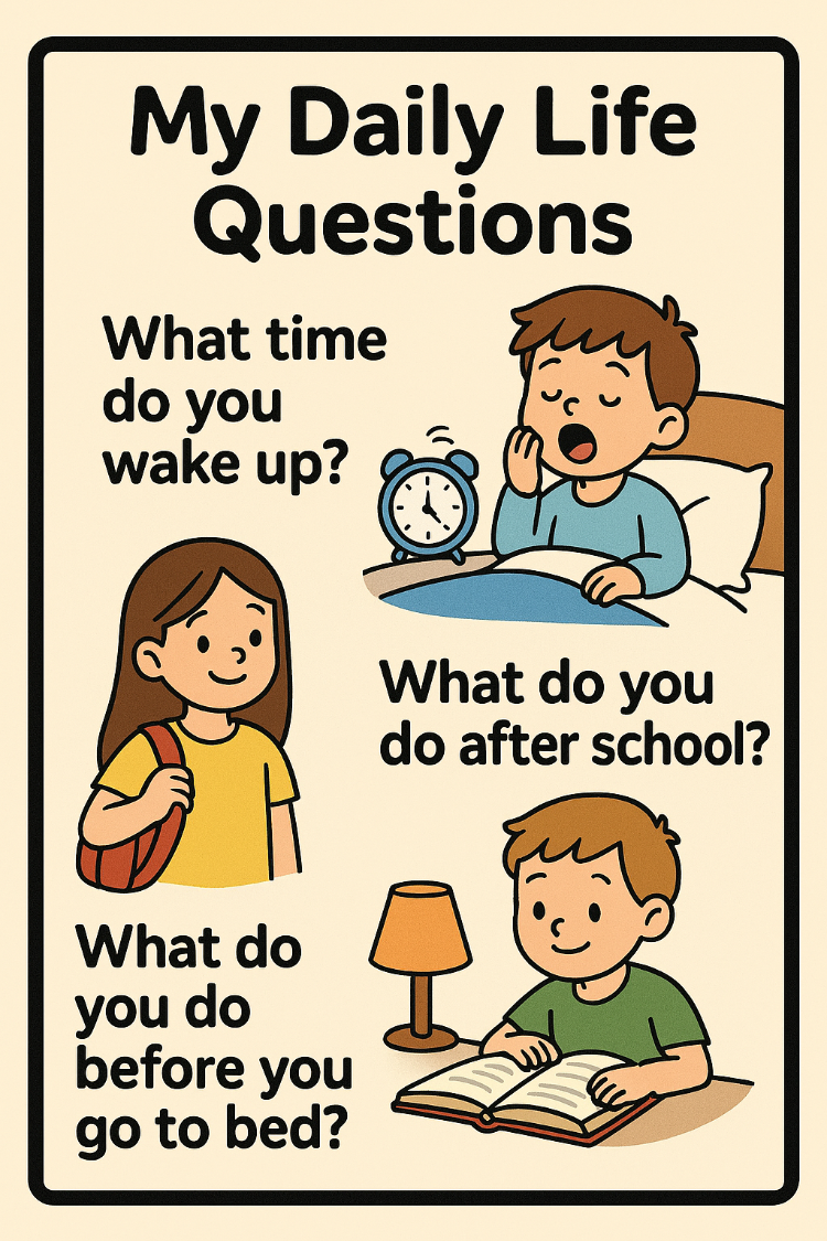 PERSONAL LIFE SPEAKING CARDS
