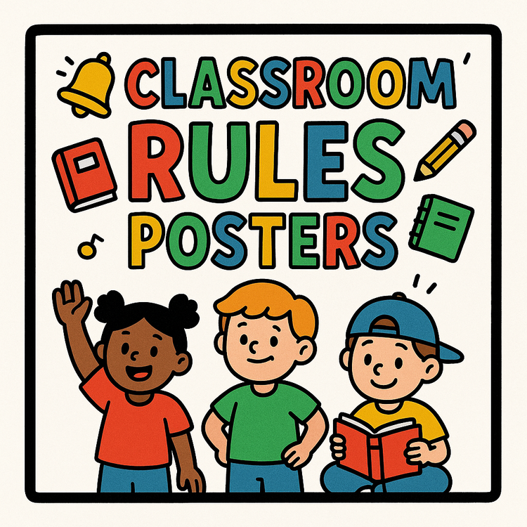 CLASSROOM RULES POSTERS