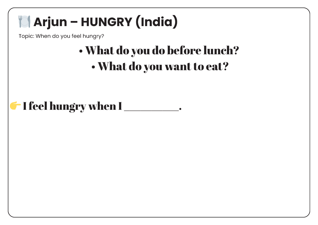 FEELINGS AROUND THE WORLD
