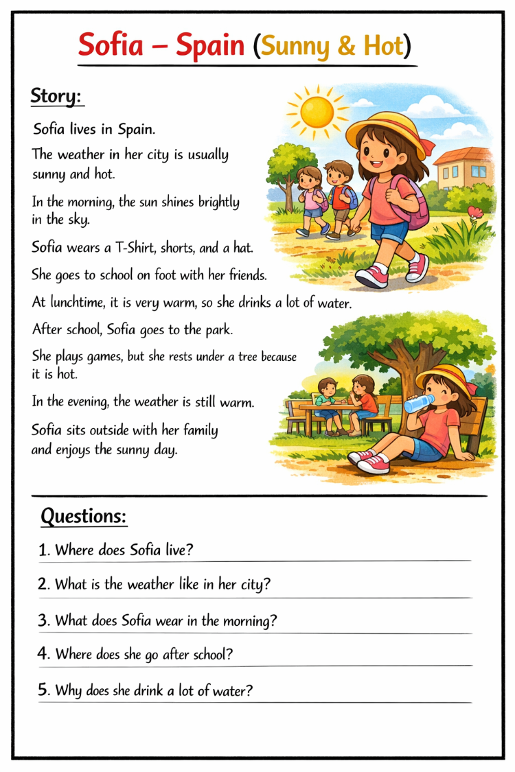 WEATHER WORKSHEETS