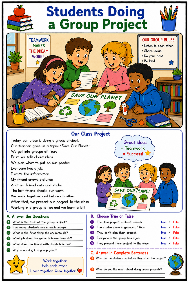 LET'S READ ABOUT SCHOOL