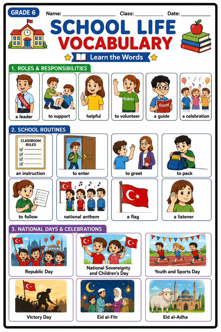 GRADE 6 ENGLISH WORKBOOK
