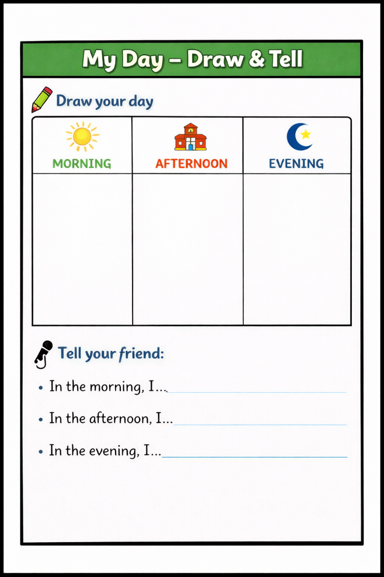 MY DAY ACTIVITY CARDS